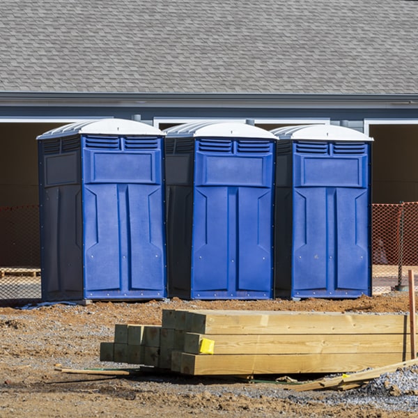 are there any restrictions on what items can be disposed of in the portable restrooms in Holabird South Dakota